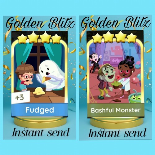 Fudged bashful monster - , &
