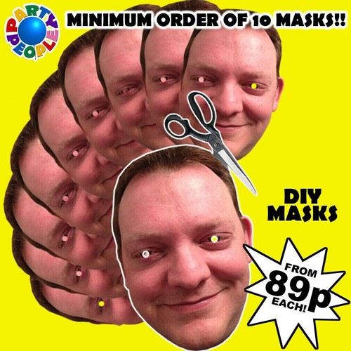 Personalised custom face masks - personalised,