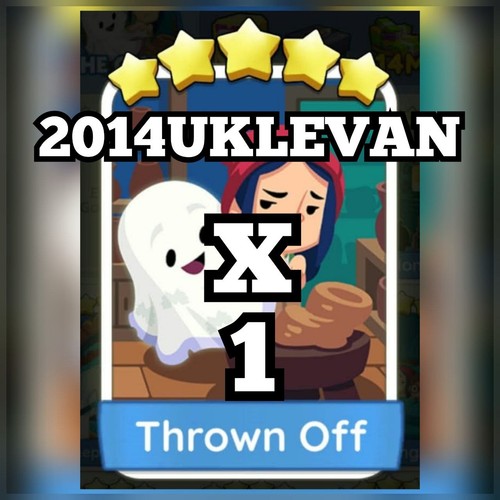 Thrown off - x,