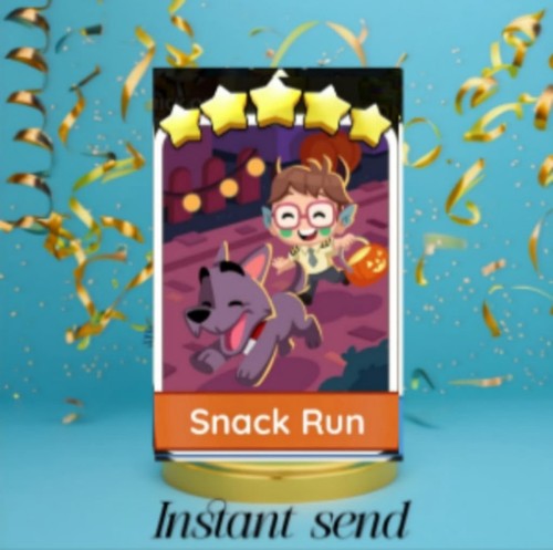 Snack run monopoly - 5, star