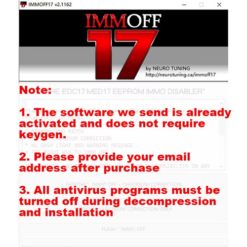 Immo off immoff17 software - immo,