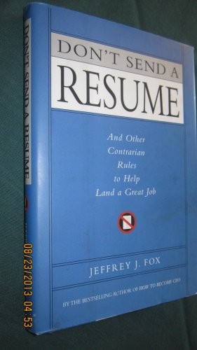 Don send resume and other - don't, resume: