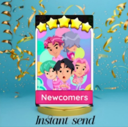 Newcomers monopoly star - go,