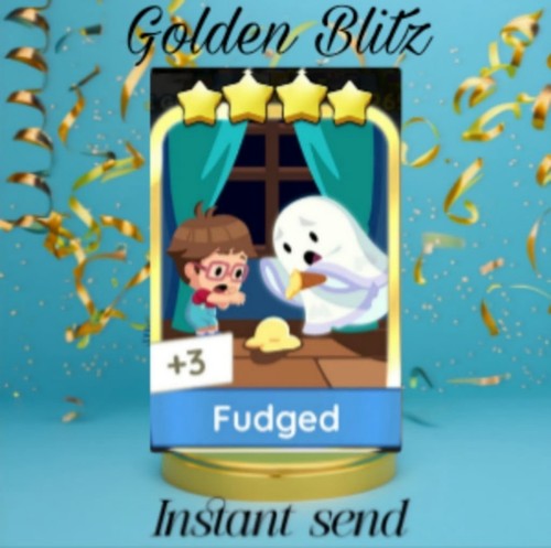 Fudged monopoly golden - go,