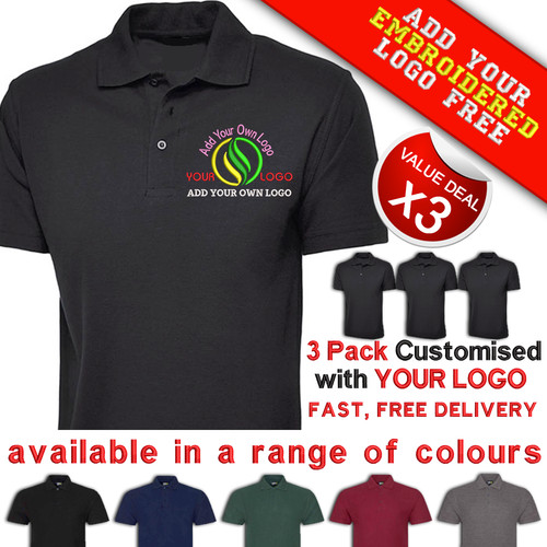 Custom embroidered polo shirt - custom,