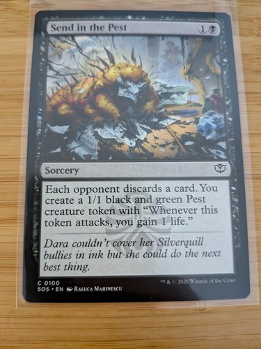 Mtg send the pest - send,
